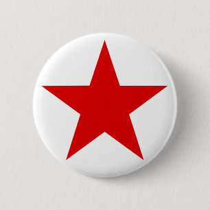 Rotes Stern ★ Button