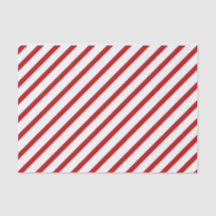Rotes Streifen-Seidenpapier