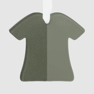 Rotes T-Shirt mit zwei Tonen - individuell einstel Ornament