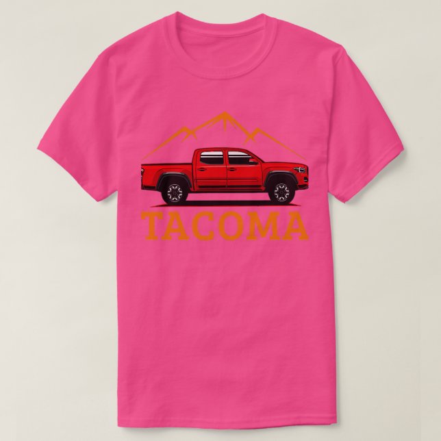 Rotes Tacom T-Shirt (Design vorne)