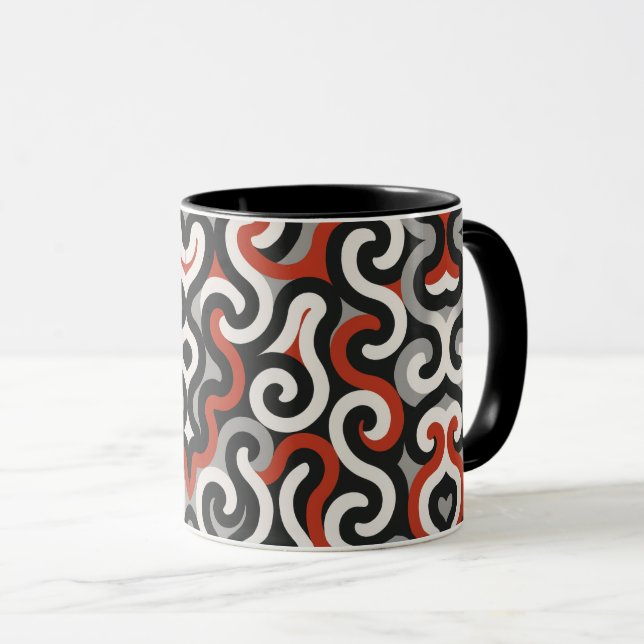 Rotes Team Tasse (VorderseiteRechts)