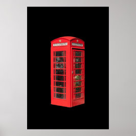 ROTES TELEFONBOX POSTER
