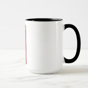 Rotes Telefonhäuschen Tasse