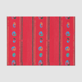 ROTES TISSUPAPIER JAPANISCH WOODBLOCK DRUCKEN SEIDENPAPIER
