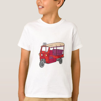 Rotes Tuktuk T-Shirt