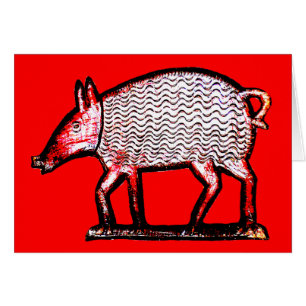 Rotes u. schwarzes Schwein -