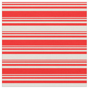 Rotes und Beige Muster der Streifen Stoff