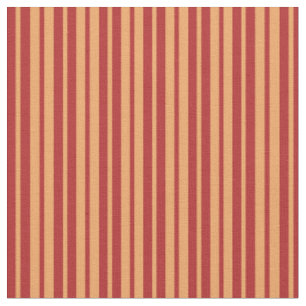 Rotes und braunes gestrichenes Muster/Liniertes Mu Stoff