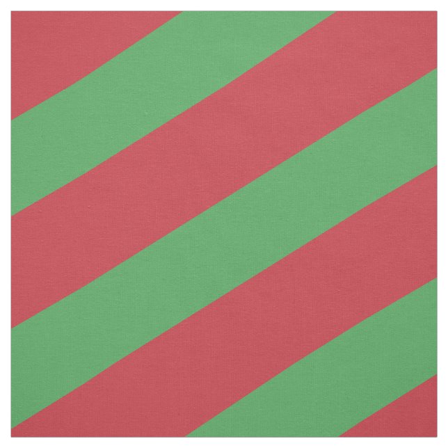 Rotes und grünes Streifen Stoff (Muster)