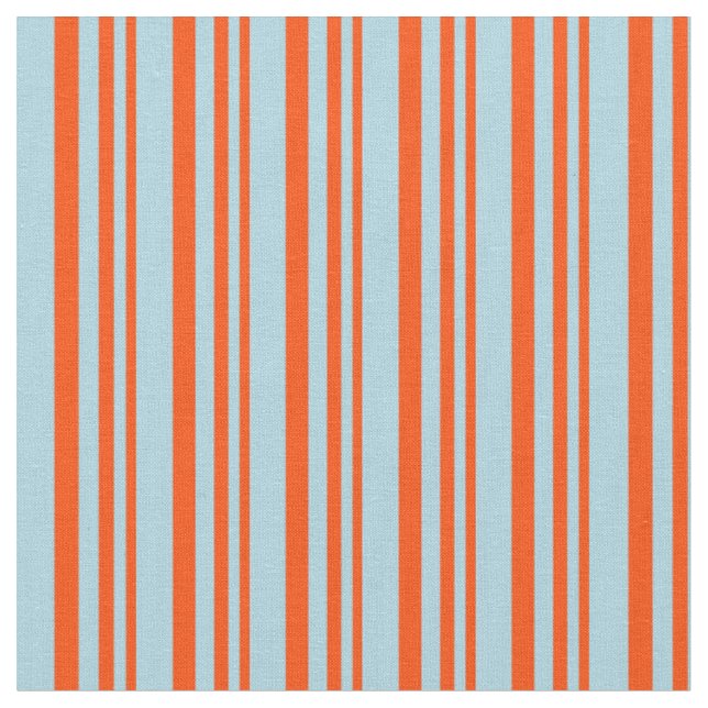 Rotes und hellblaues Streifen/geflochtenes Muster Stoff (Nahaufnahme)
