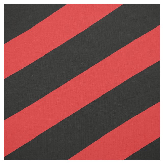 Rotes und schwarz gestreiftes Muster Stoff (Muster)