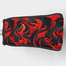 Rotes und Schwarzes Design