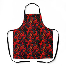 Rotes und Schwarzes Design