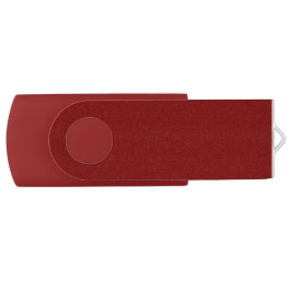 Rotes USB-Laufwerk mit schlankem und rotem Clip USB Stick