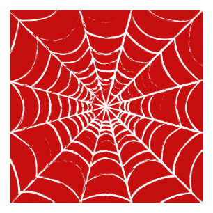 Rotes Web Fotodruck