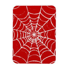 Rotes Web Magnet