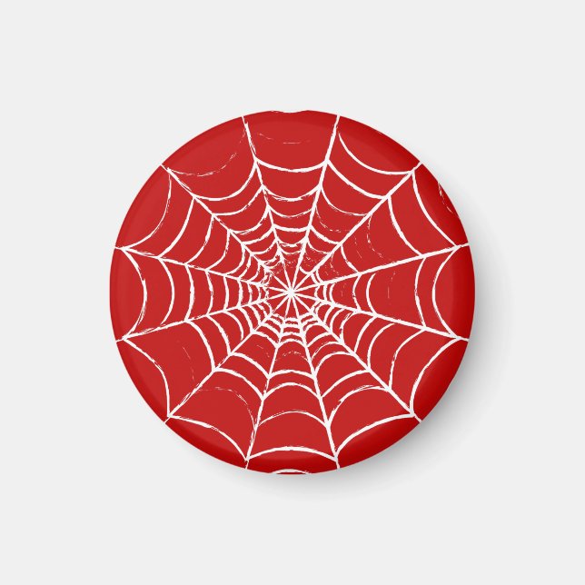 Rotes Web Magnet (Vorne)