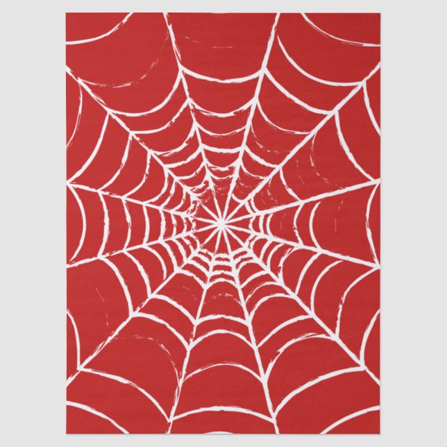 Rotes Web Seidenpapier (Vorderseite)