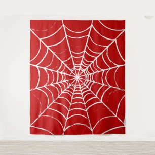 Rotes Web Wandteppich