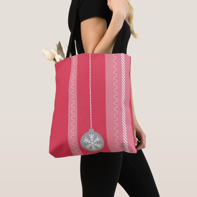 Rotes Weihnachtsfest Tasche (Von Nahem)