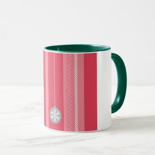 Rotes Weihnachtsfest Tasse