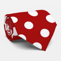 Rotes weißes Tupfenmuster-IE