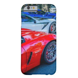 Rotes weißes und blaues C7 Chevrolet Corvette Barely There iPhone 6 Hülle