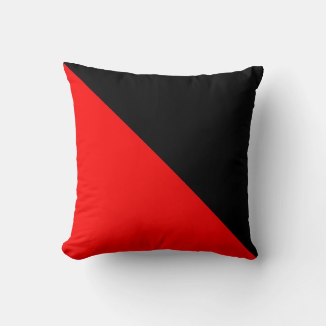 Rotes Wurfskissen Kissen (Vorderseite)