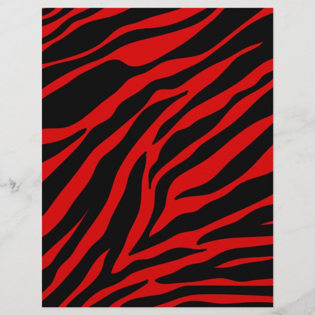rotes Zebra (Vorderseite)