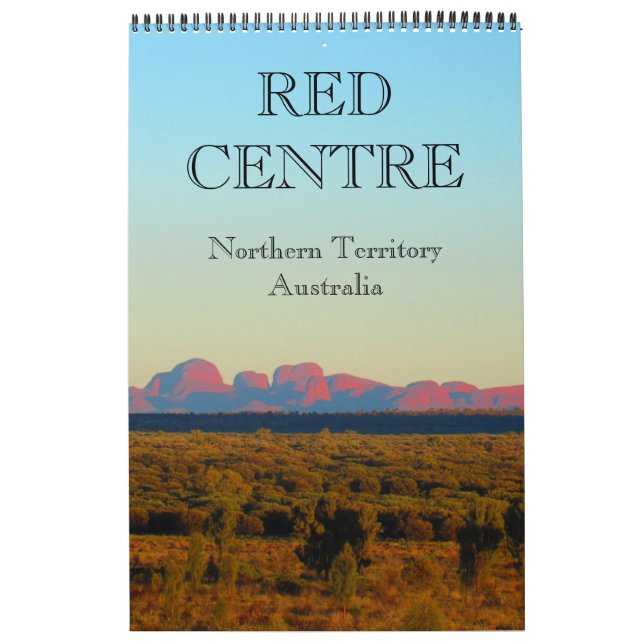 rotes Zentrum Australien Kalender (Titelbild)