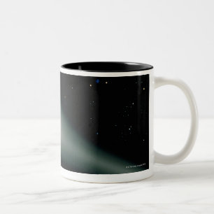 Rotes zwergartiger Stern AU Microscopii Zweifarbige Tasse