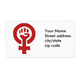 Rotfeminismus-Symbol