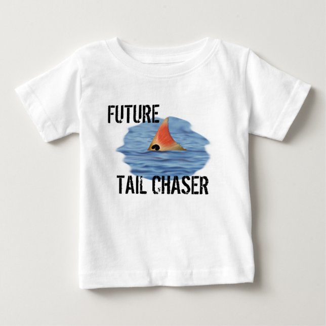 Rotfisch Funny Baby Fishing Baby T-shirt (Vorderseite)