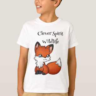 Rotfuchs – Cleverer Geist Wildlife T-Shirt