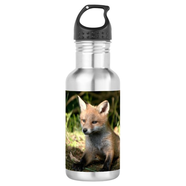 Rotfuchs Edelstahlflasche (Vorderseite)