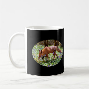 Rotfuchs Glockenblumen Wald Frühlings Wildtier Kun Kaffeetasse