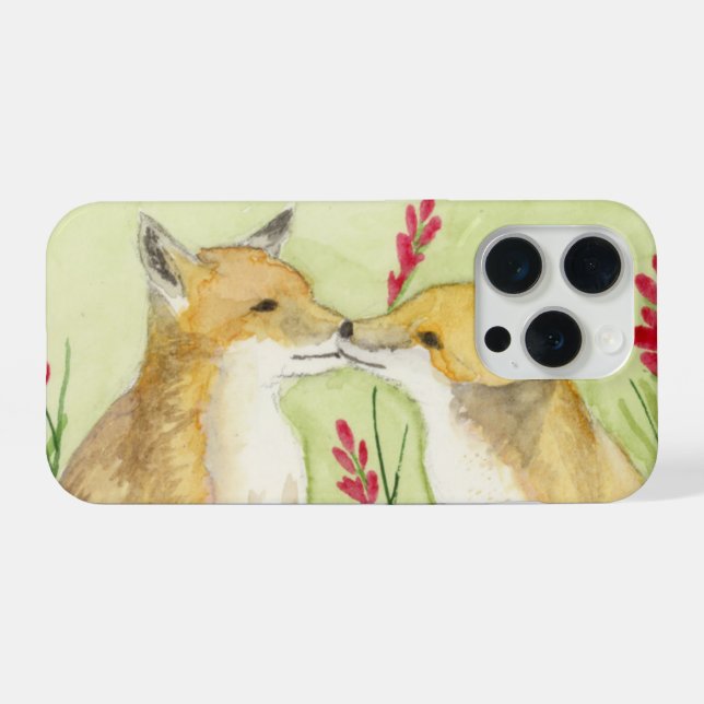 Rotfuchs iPhone 15 Pro Hülle (Rückseite (Horizontal))