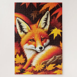 Rotfuchs-Jigsaw-Puzzle