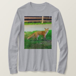 Rotfuchs-Langarm-T-Shirt T-Shirt