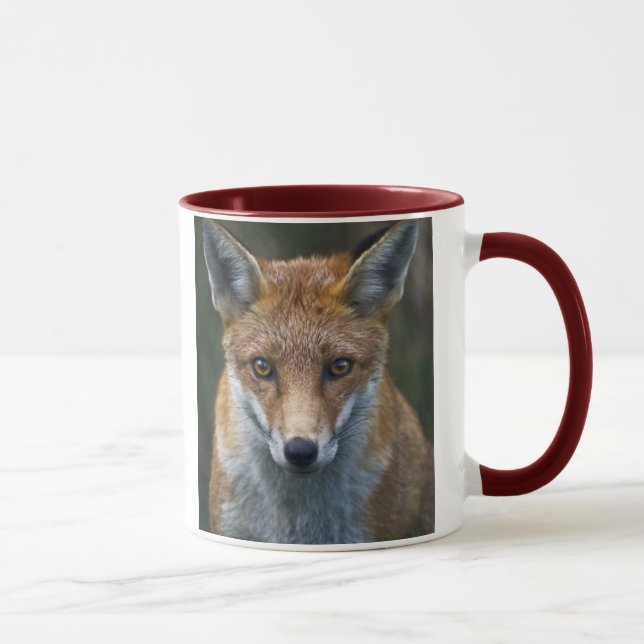 Rotfuchs-Porträt-Tasse Tasse (Rechts)