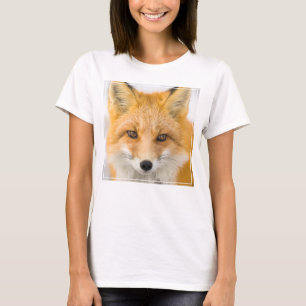 Rotfuchsporträt T-Shirt