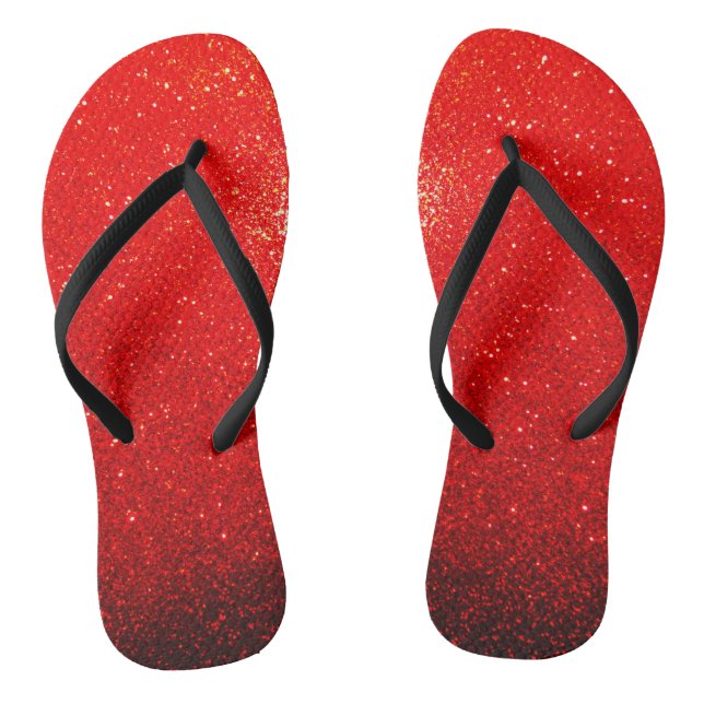 Rotfunken Flip Flops (Fußbett)