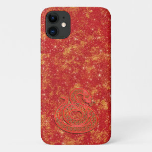 Rotgold Mondjahr Chinesisches Neujahr Zodiak Schla Case-Mate iPhone Hülle