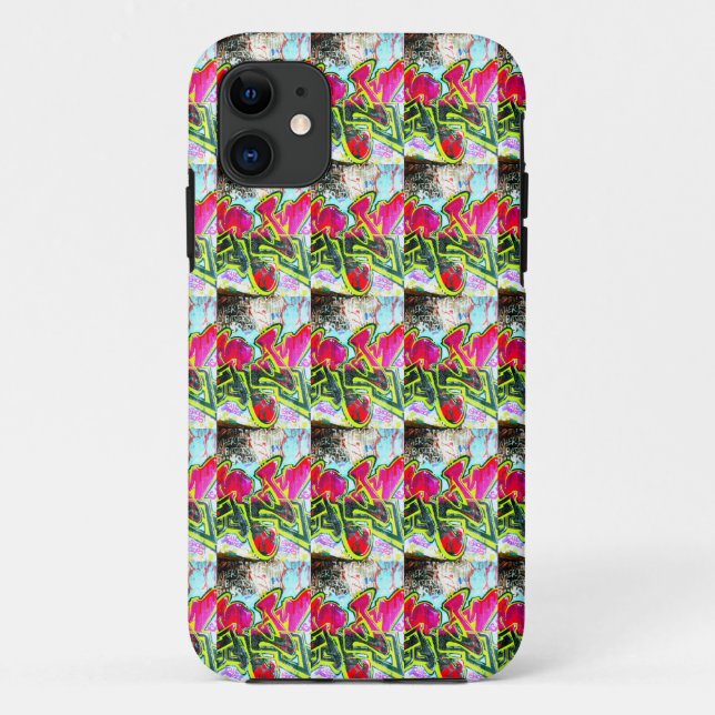 Rotgraffiti Case-Mate iPhone Hülle (Rückseite)