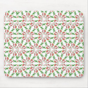 Rotgrüne Schafherde Mousepad