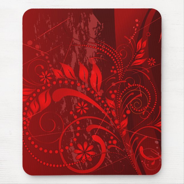 Rotgrunge Mousepad (Vorne)