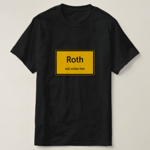 Roth Herren Männer T-Shirt Tshirt Shirt