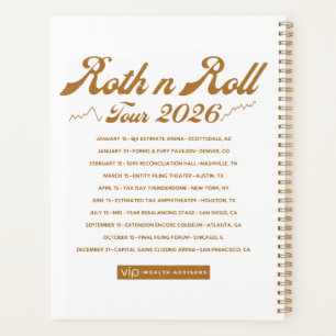 Roth n Roll Welttournee Planer