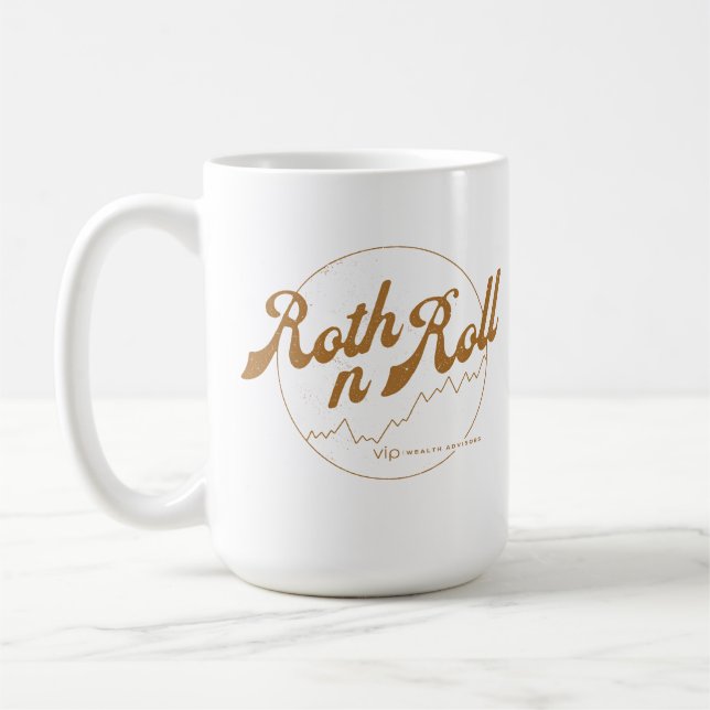 Roth n Roll World Tour Kaffeetasse 15oz (Links)
