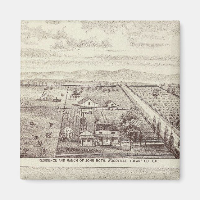 Roth, Scruggs ranches Magnet (Vorne)